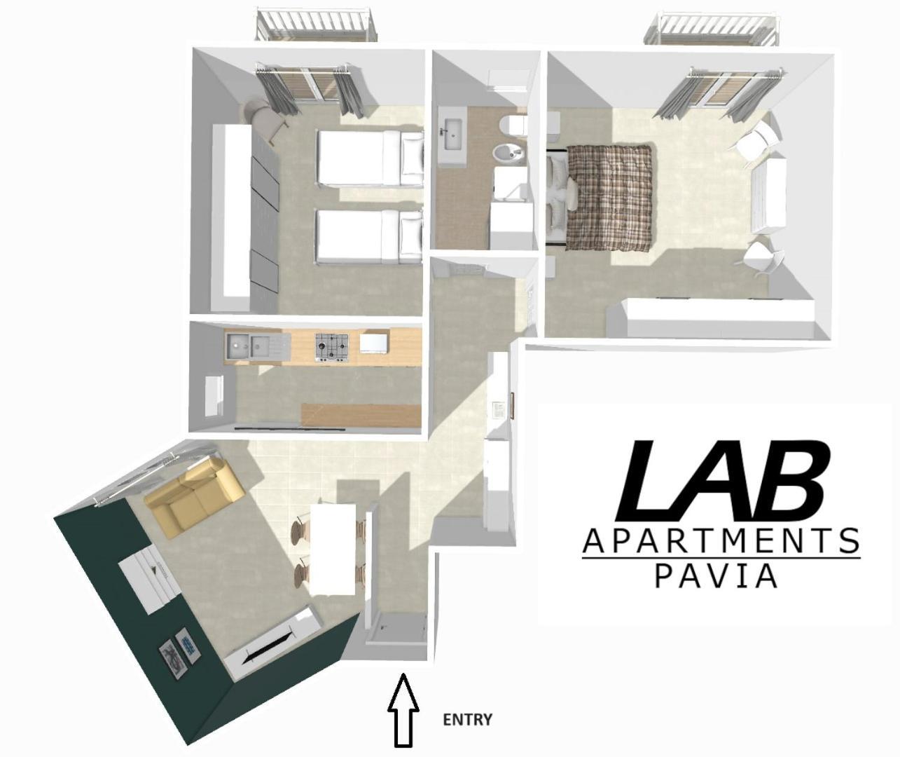 פאביה Lab42 City & San Matteo Apartment - 2 Bedrooms מראה חיצוני תמונה